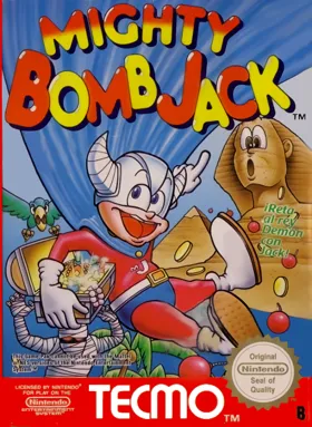 Mighty Bomb Jack (Japan) (Rev 1) box cover front